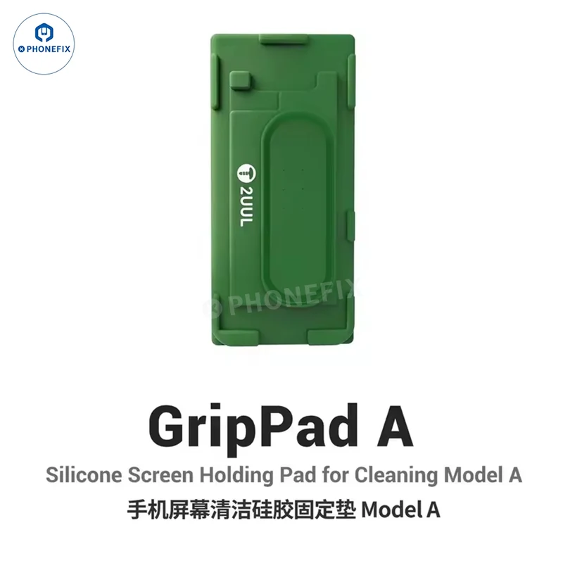 2UUL SP15 SP16 Cuscinetto di supporto in silicone per la pulizia dello schermo del telefono con OCA