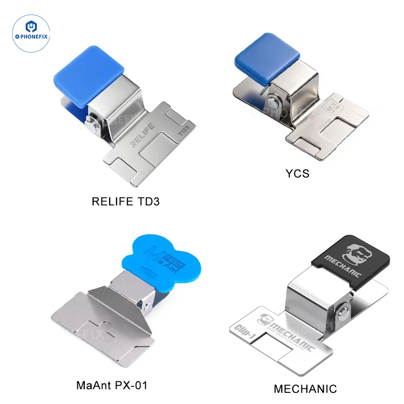 Morsetto di fissaggio universale per cavo flessibile FPC per la riparazione di telefoni cellulari.