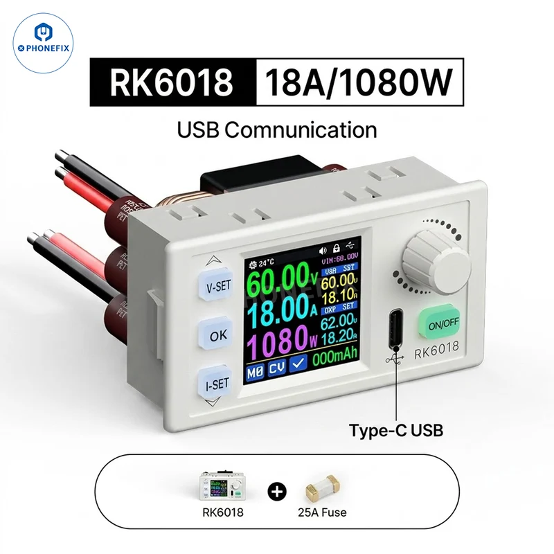 RD RK6018 RK6018-BT Alimentatore CC regolato regolabile da 60 V 18 A
