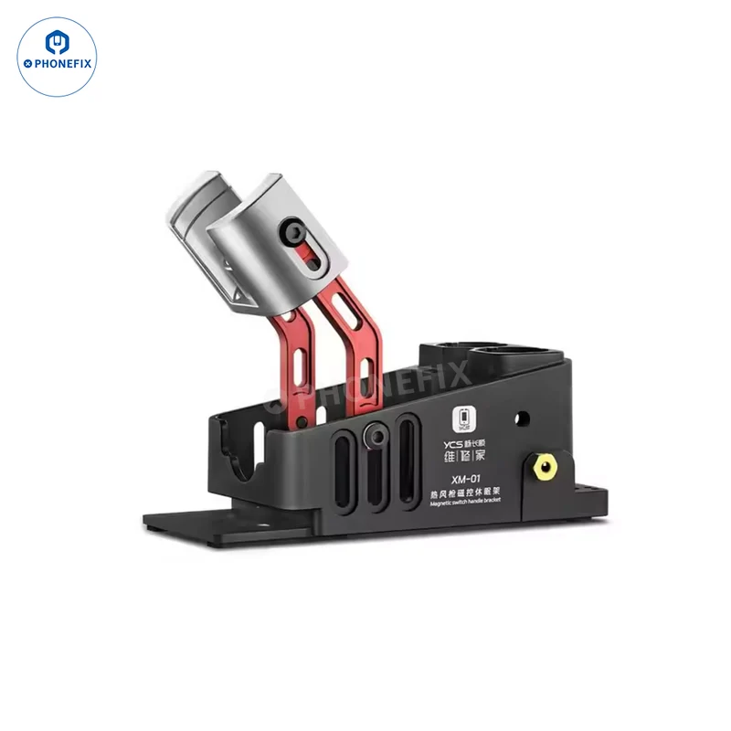 Supporto magnetico YCS XM-01 per pistola ad aria calda, ideale per la riparazione di circuiti stampati.