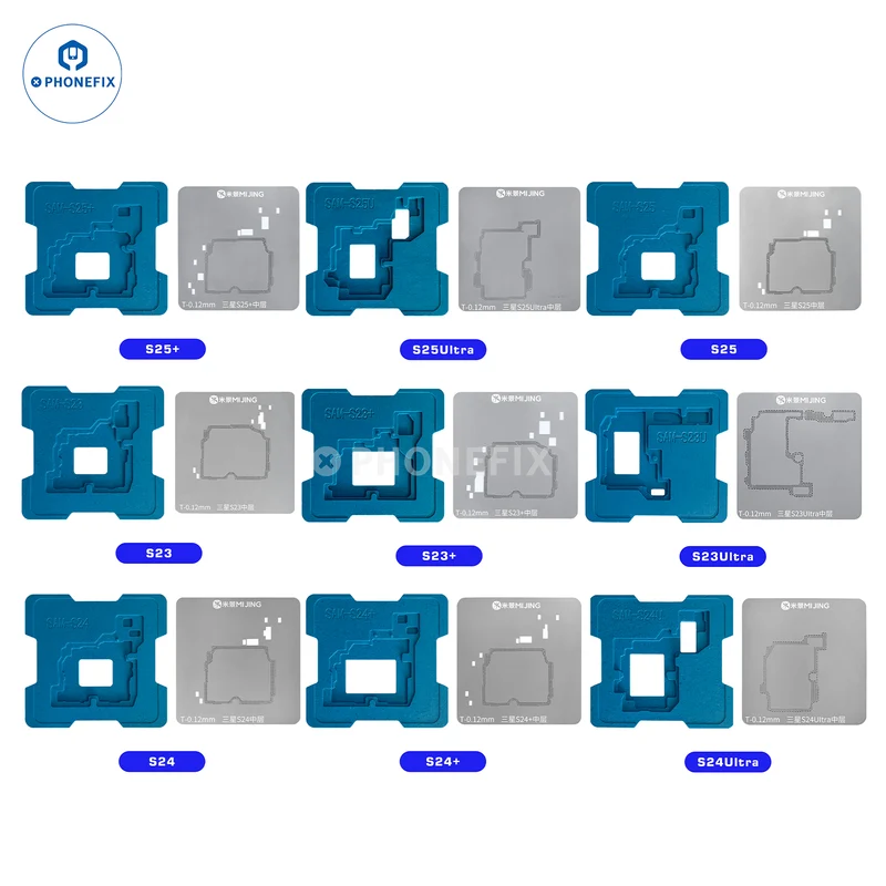 MiJing Z23 Samsung S20-S26 Piattaforma di reballing BGA ultra mid-layer