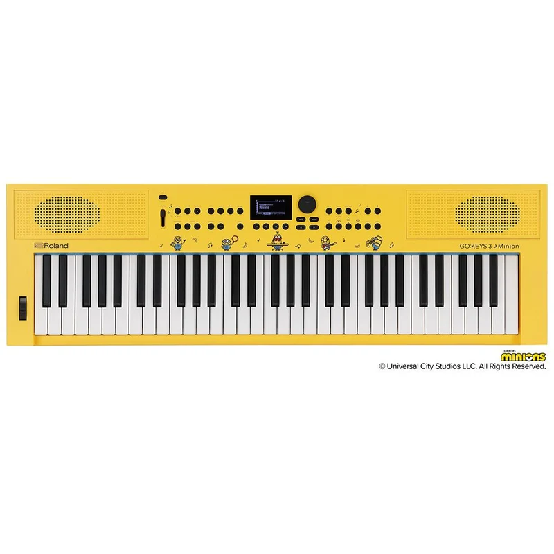 Roland GO:KEYS 3 Minion 61-Key Music Creation Keyboard (Yellow)