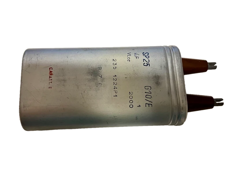 ICAR SP25 1uf 2000v - Condensatore Carta e Olio in Alluminio