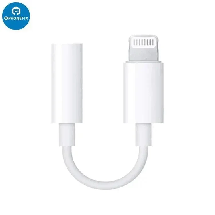 Per adattatore Apple Lightning a jack per cuffie da 3.5 mm