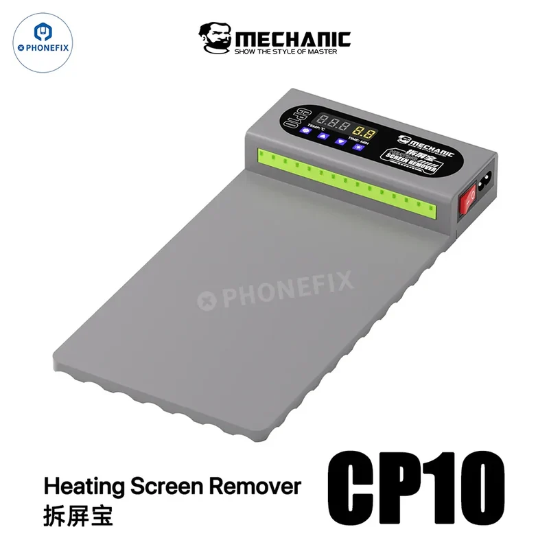 MECHANIC CP10 Tappetino riscaldante per la rimozione dello schermo da 10.5 pollici per telefono e iPad