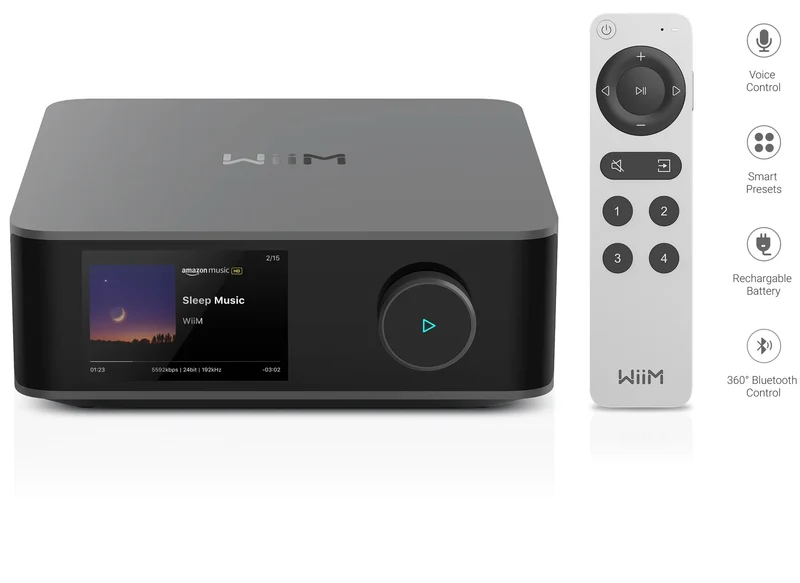 WiiM Amp Ultra - Amplificatore con Streamer incorporato