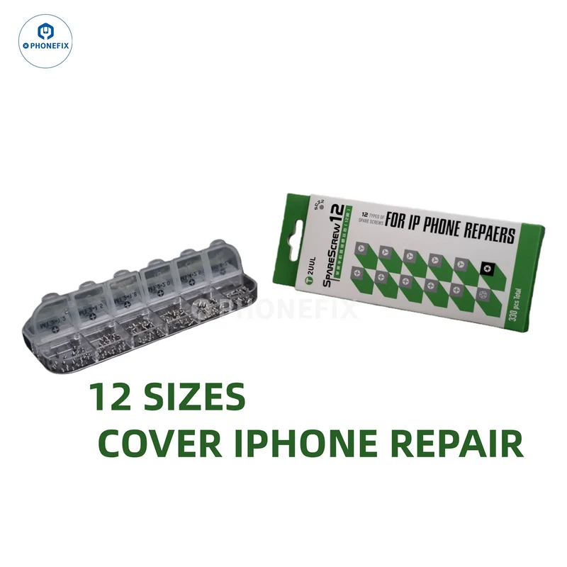 2UUL SC22 SpareScrew12 viti Phillips/Y/inferiori per la riparazione dell'iPhone