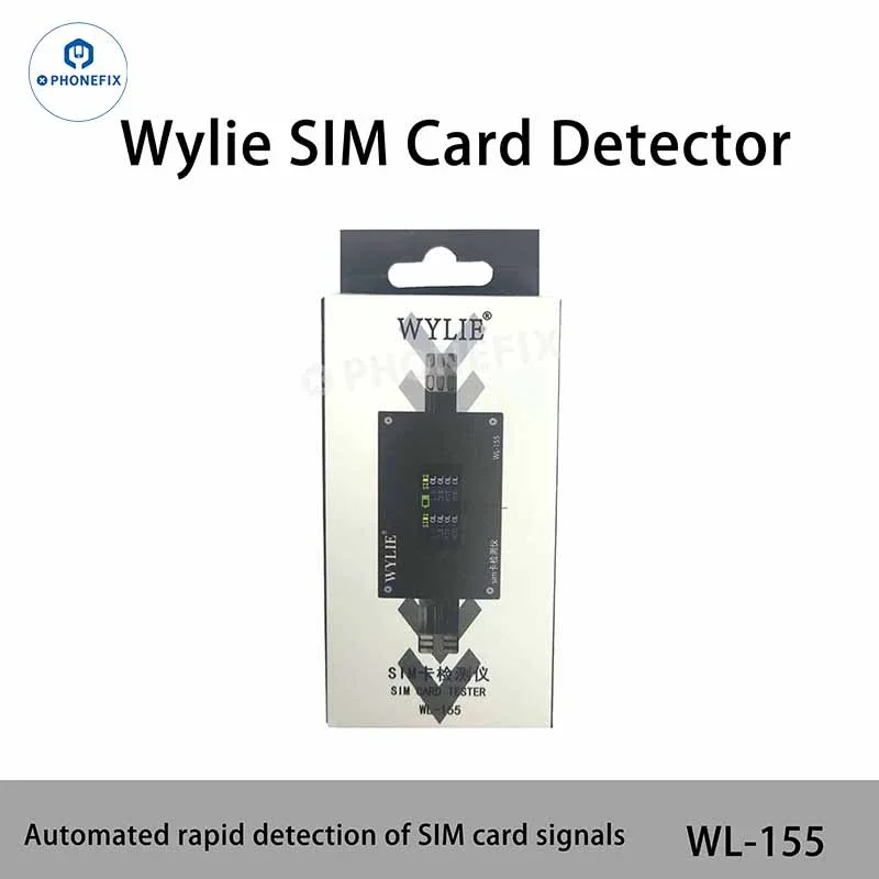 Tester per schede SIM WYLIE WL-155 per iPhone 14-17 Pro Max e Android