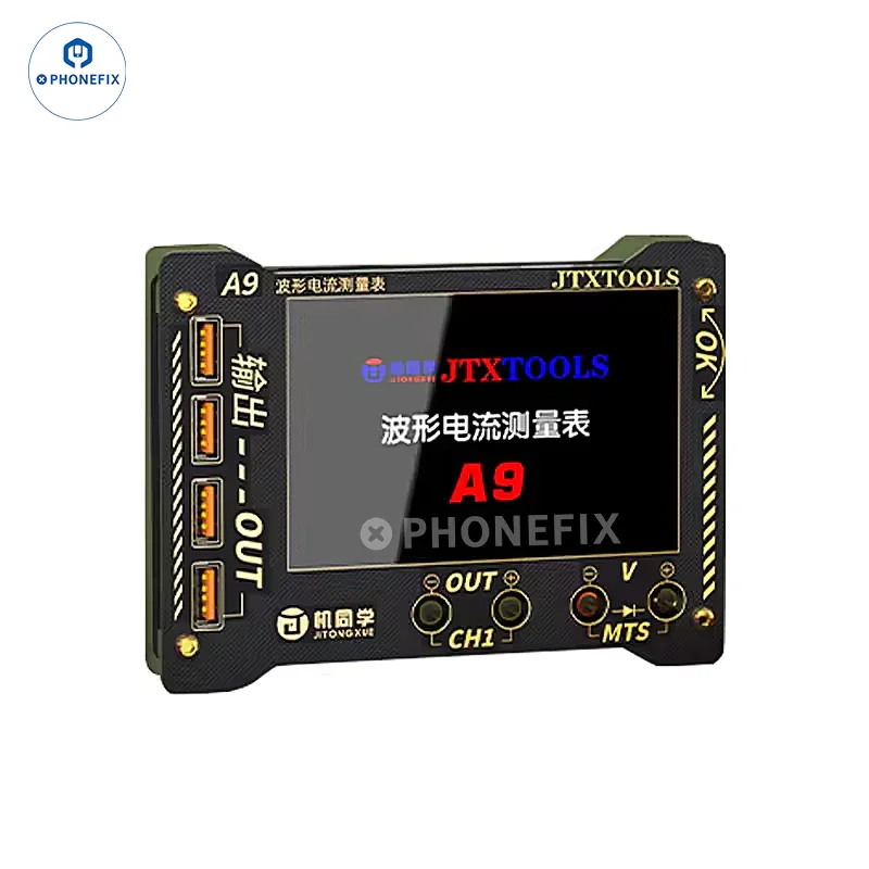 Misuratore di forma d'onda curva JTX A9 Tester di tensione corrente del telefono