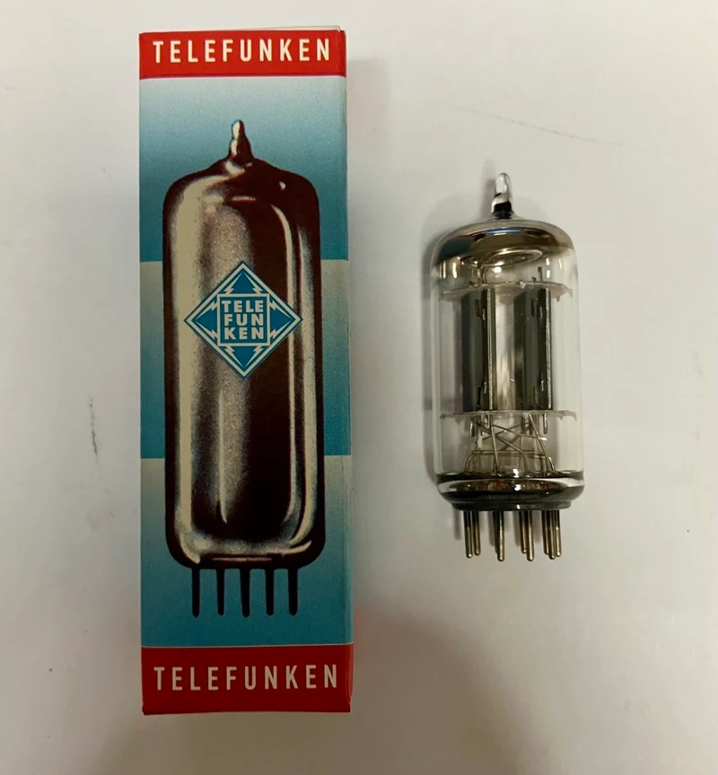 ECC83 - 12AX7 TELEFUNKEN (Smooth Plates) Germany Diamond NOS SPECIAL SELECTION - Singola (v307)