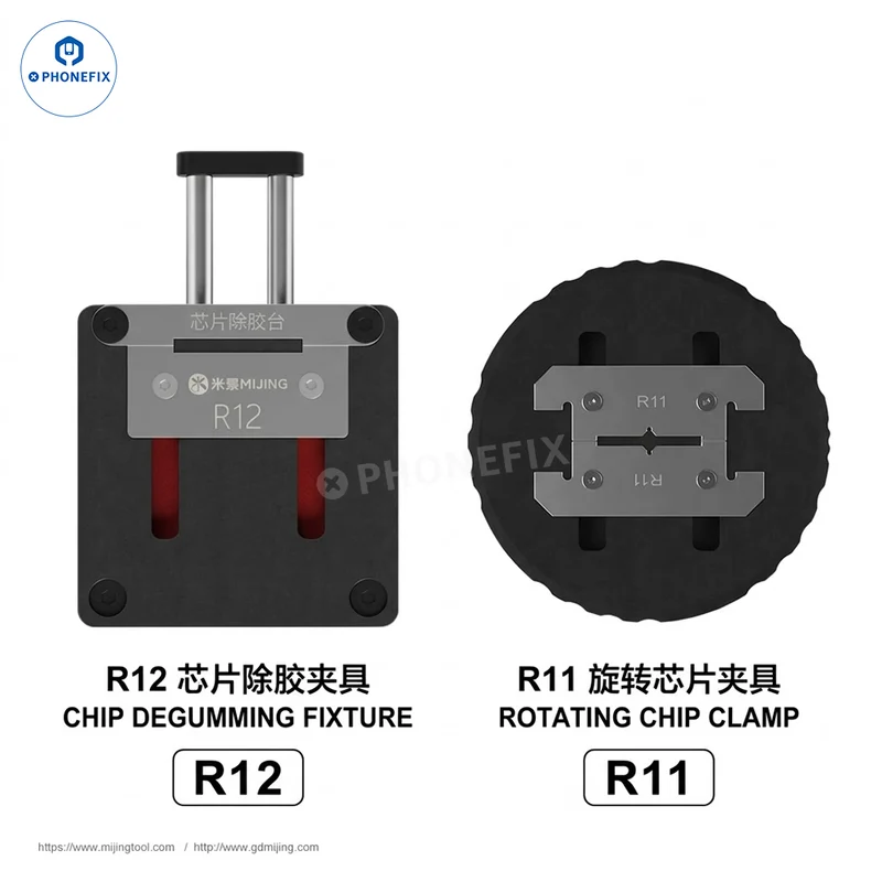Dispositivo di sgrassatura MIJING R11 R12 per la saldatura/rimozione della colla di circuiti integrati BGA