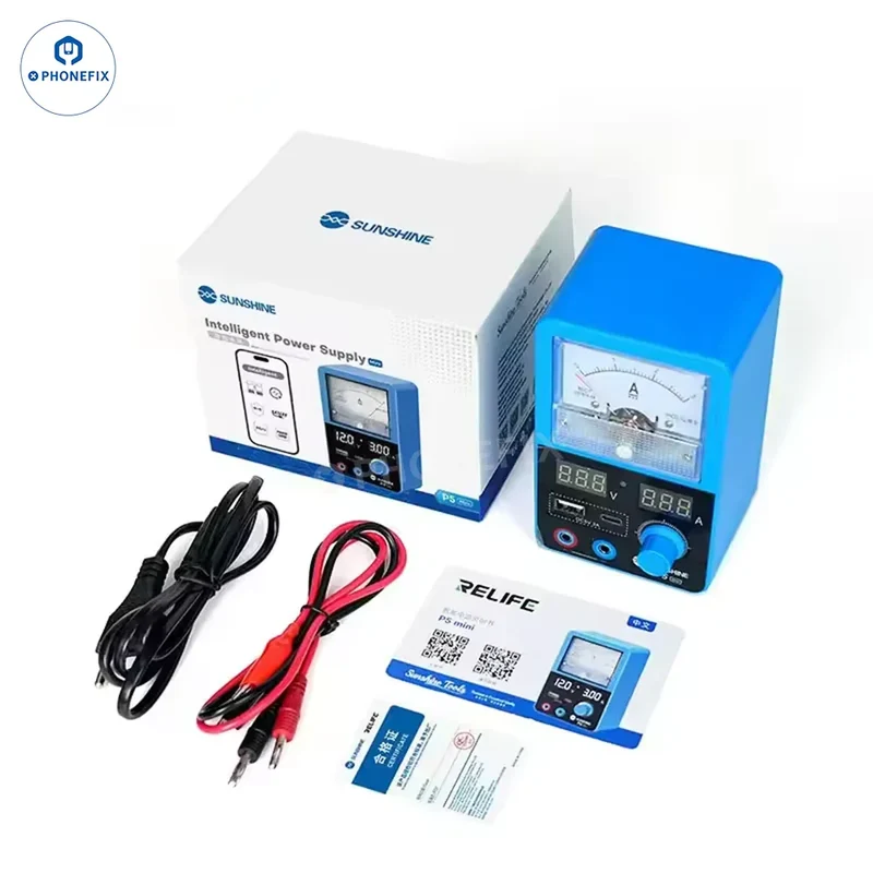 Alimentatore intelligente SUNSHINE P5 Mini 5V 3A per la riparazione di telefoni cellulari