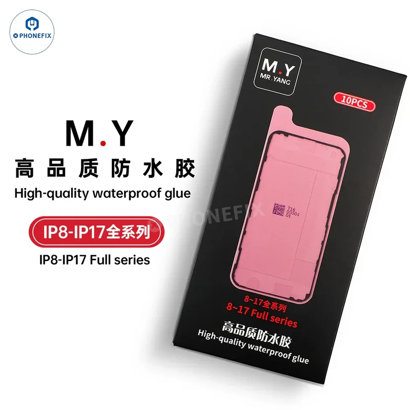 Adesivo sigillante impermeabile YCS MY per iPhone X-17 Pro Max