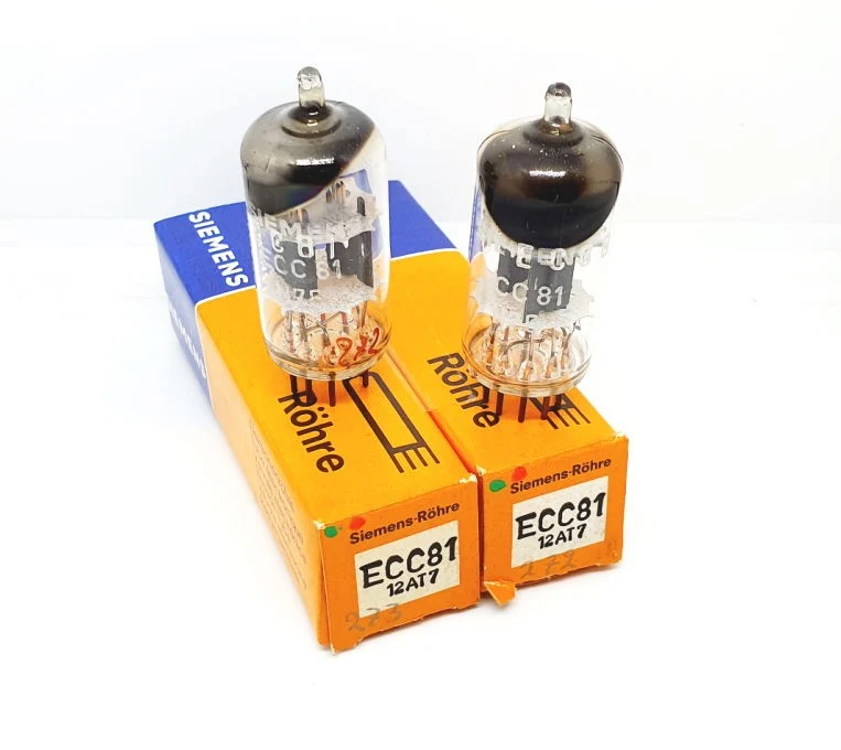 ECC81 - 12AT7 SIEMENS NOS-NIB Coppia (v272 - v273)