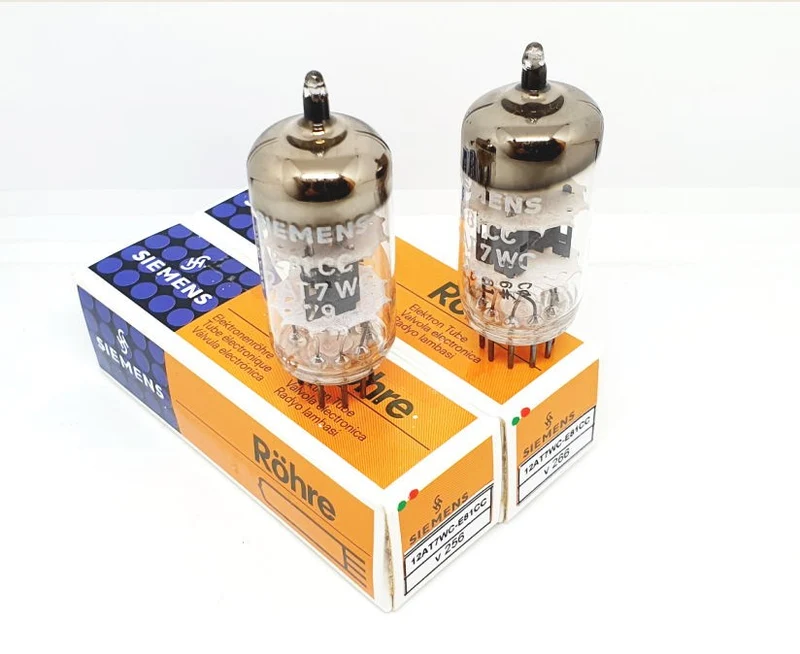 E81CC - 12AT7WC SIEMENS NOS-NIB Coppia (v259 - v267)