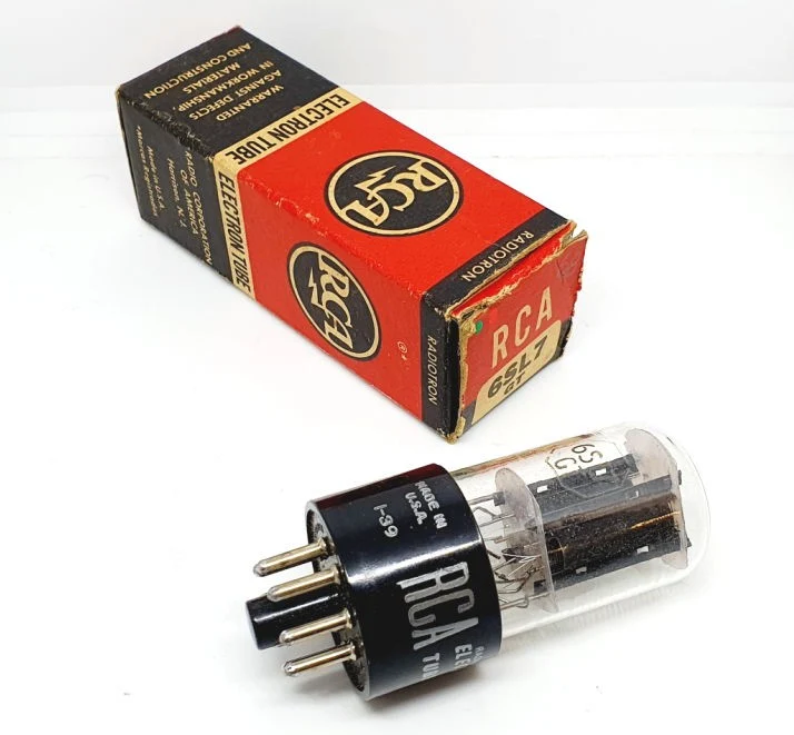 6SL7GT - VT229GT RCA USA NOS-NIB Singola (v68)