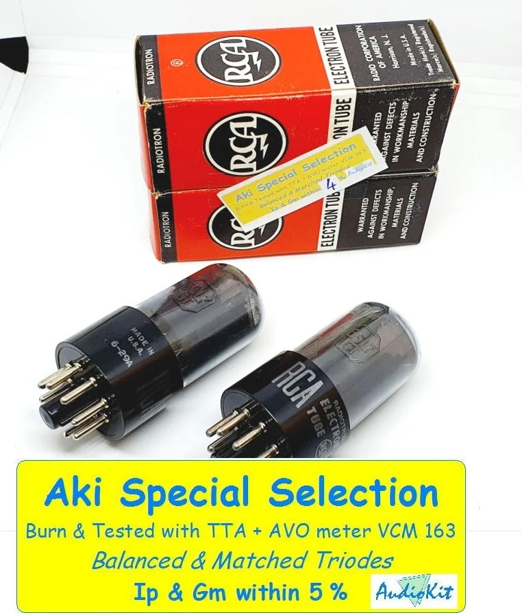 6SL7GT - VT229GT RCA USA NOS-NIB - 5% SPECIAL SELECTION - Coppia (v47 - v67)