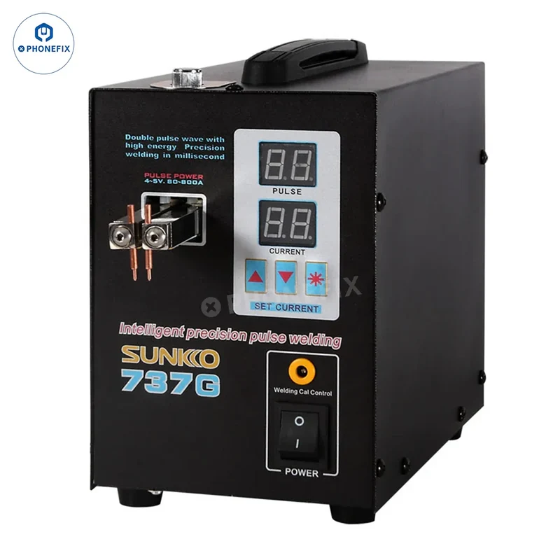 Saldatrice a punti a batteria a doppio impulso SUNKKO 737G 737G+