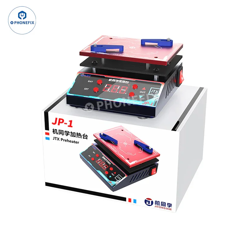 Preriscaldatore universale JTX JP-1 per la rimozione della colla per stratificazione PCB del telefono