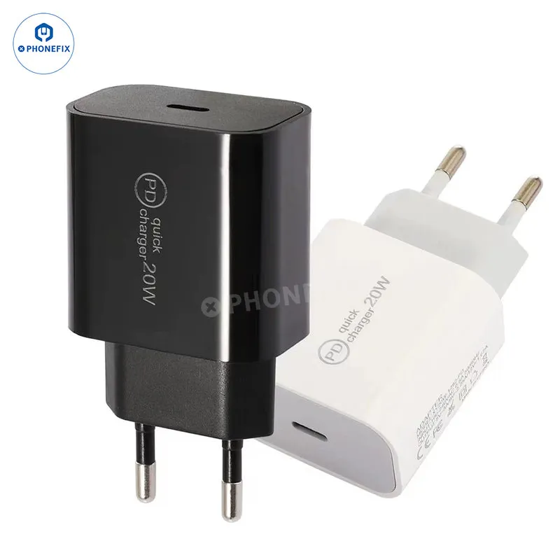 Adattatore PD da 20 W con certificazione CE per caricabatterie Apple iPhone 15 16 17