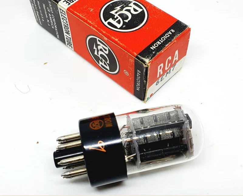 6EM7 - 6EA7 RCA USA NOS-NIB Singola (v9)