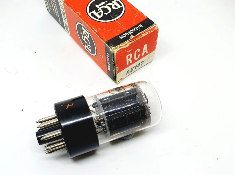 6EM7 - 6EA7 RCA USA NOS-NIB Singola (v7)