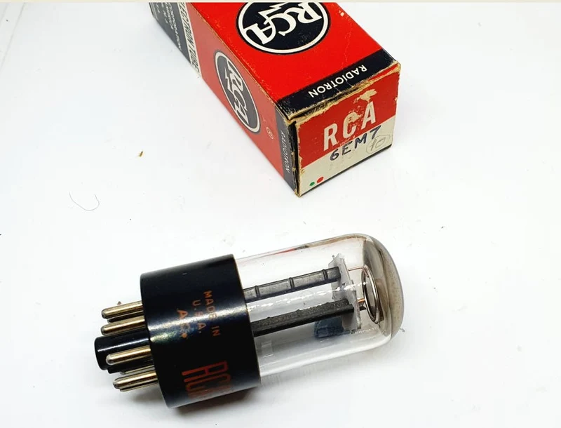 6EM7 - 6EA7 RCA USA NOS-NIB Singola (v10)
