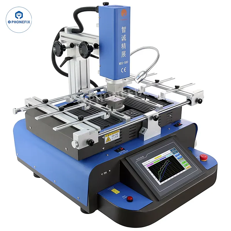 Stazione di rilavorazione BGA WDS-580 per dissaldatura, reballing, saldatura BGA SMD IC