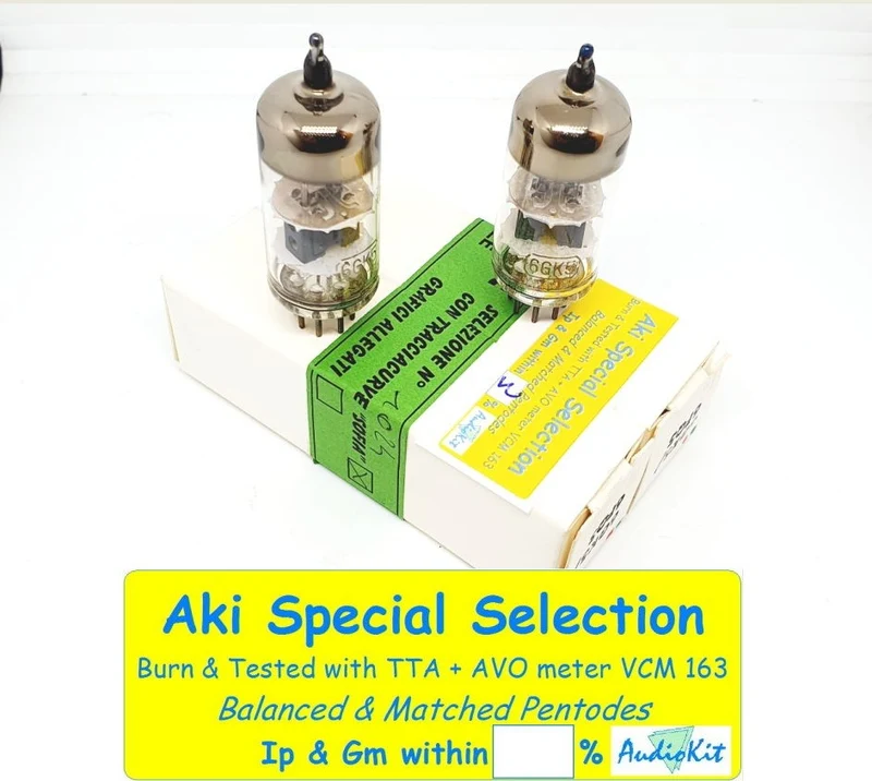 6GK5 - 6FQ5 JAPAN NOS NIB - 4% SPECIAL SELECTION - Coppia (v14 - v15)