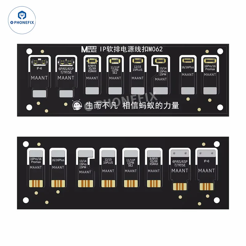 MaAnt M062 Cavo di alimentazione morbido con fibbia per batteria per iPhone 6-16 Pro Max