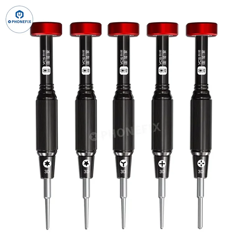 YCS-T05 Y-101 Set di cacciaviti 3D 5 in 1 Strumento di smontaggio con punte magnetiche
