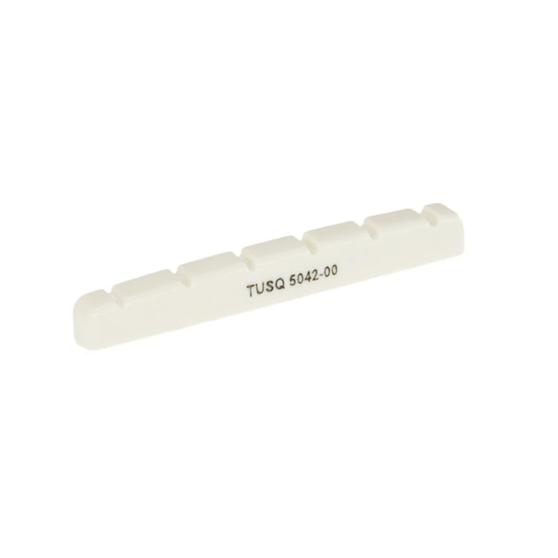 Graph Tech Tusq Nut Slotted for Fender Stlye Flat Bottom Strat (White)