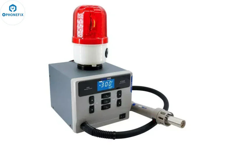 Stazione di rilavorazione BGA ad aria calda ATTEN ST-862D-E da 1000 W con allarme di guasto