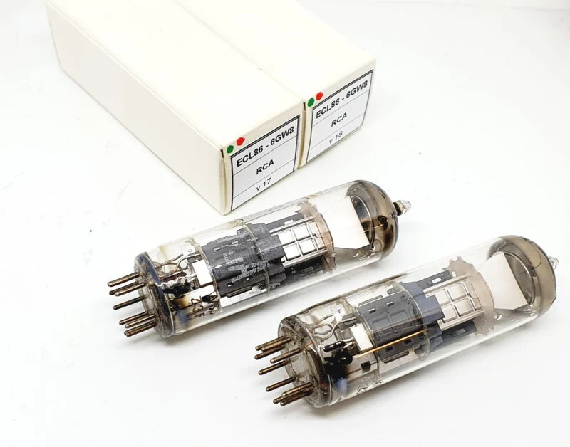 ECL86 - 6GW8 RCA NOS Coppia / Pair (v17 - v18)