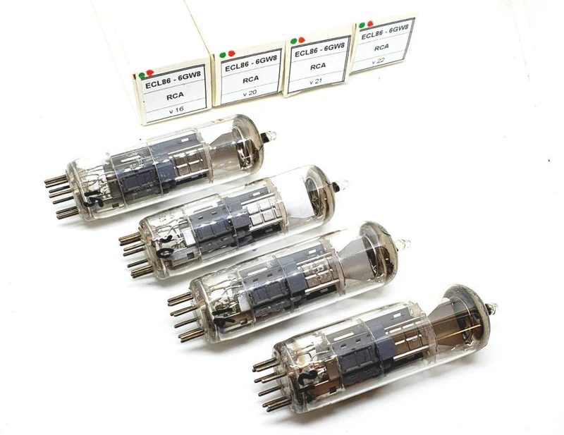 ECL86 - 6GW8 RCA NOS Quartetto (v16 - v20 - v21 - v22)