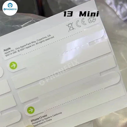 Adesivo per sigillo di sicurezza della scatola di imballaggio per iPhone 13/14/15/16/17 Pro Max