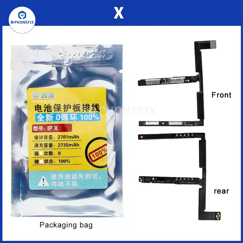 Per iPhone X-16 Pro Max Scheda di protezione della batteria Cavo flessibile 0 ciclo