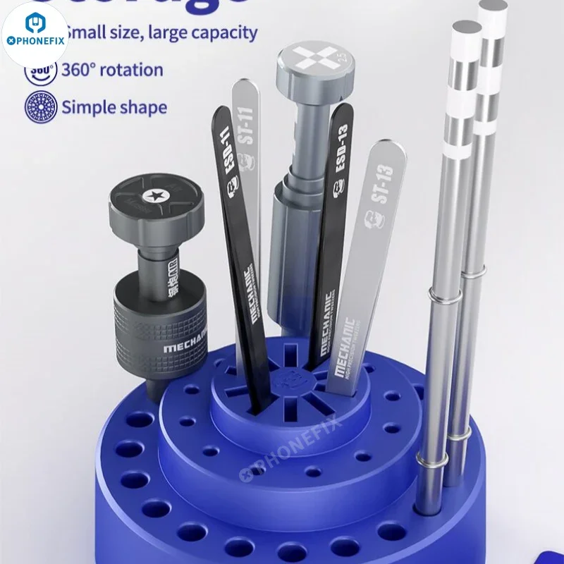 Meccanico R38 Base portaoggetti in plastica girevole multifunzionale a 360°