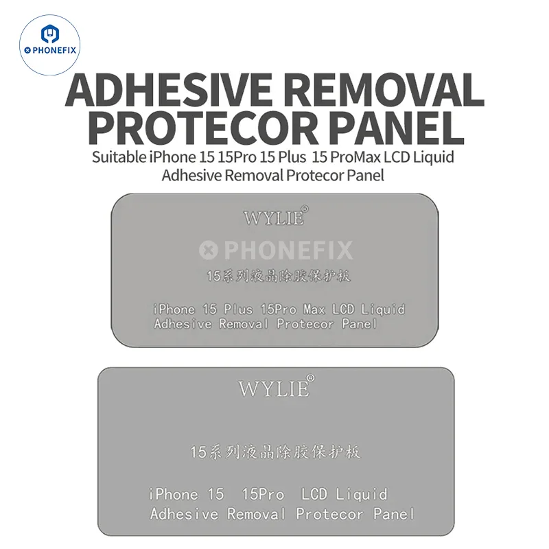 Protezione per la rimozione della colla dello schermo LCD Wylie per iPhone serie 15