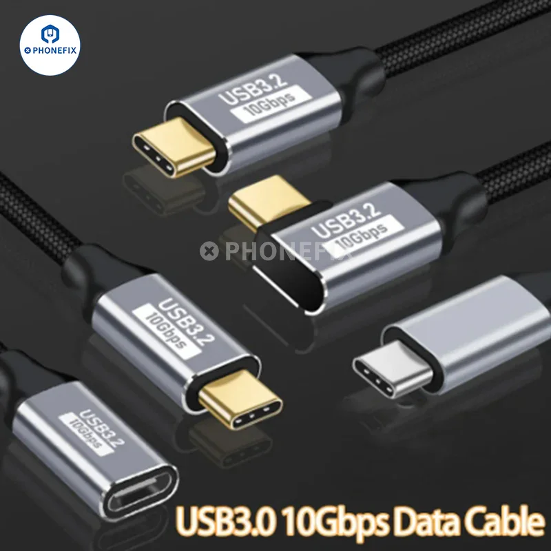 Cavo digitale di estensione dritto/gomito USB 3.1 Gen2 USB