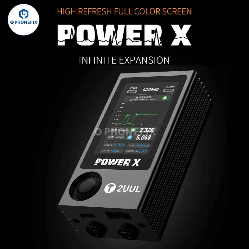 2UUL POWER X Tester Tensione Corrente Puntatore Visualizzazione in tempo reale