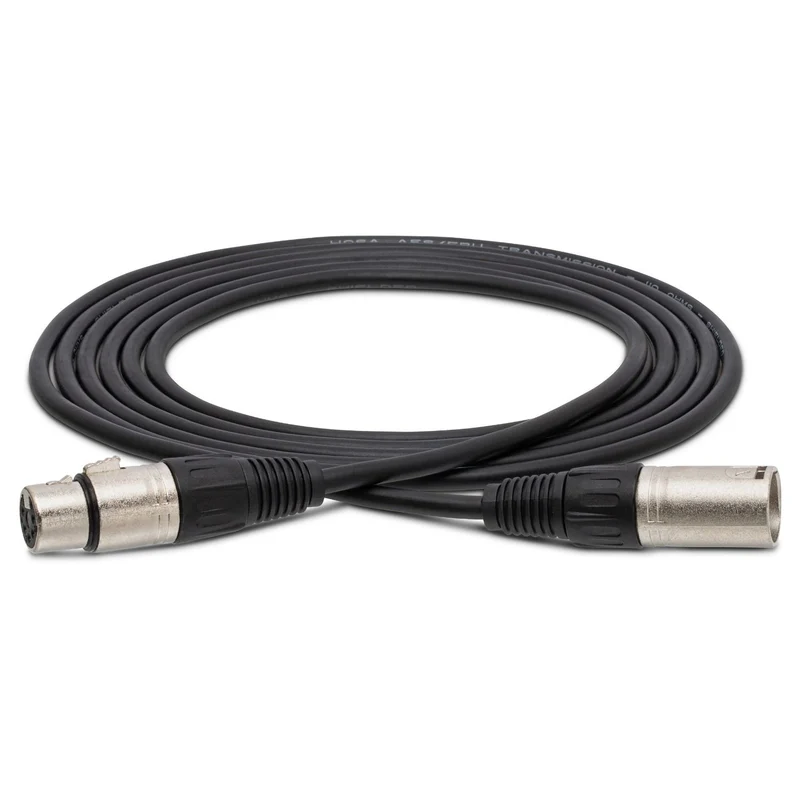 Hosa DMX5100 DMX512 5-Pin XLR(M) to XLR5(F) Cable (100ft)