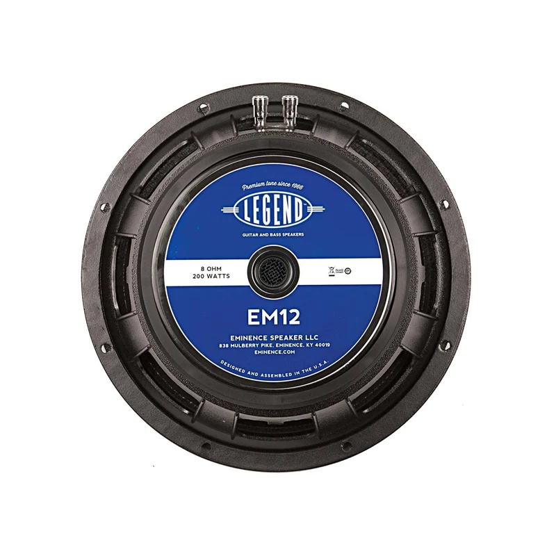 LEGEND EM12 - 12" Lead / Rythm Guitar speaker - 8 ohm