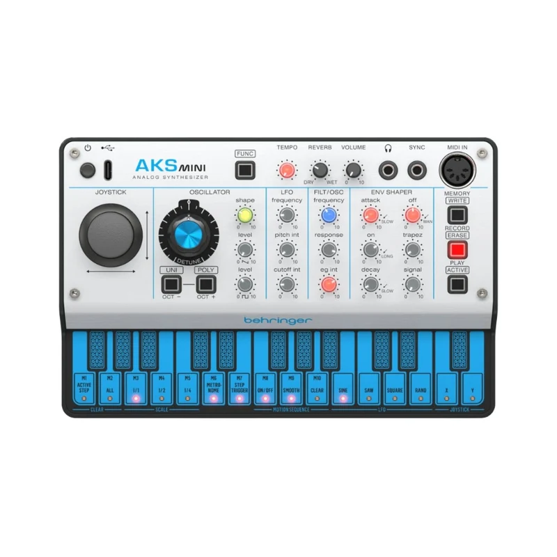 Behringer AKS Mini 3-VCO Analog Poly w/ Step Sequencer