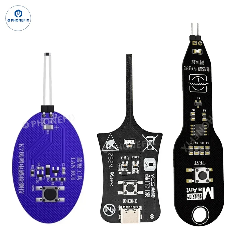Tester di induttanza LANRUI MaAnt YCS per diagnosi di guasti alla bobina PCB del telefono