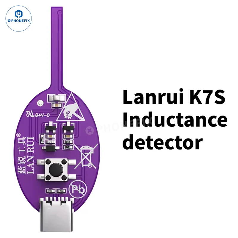 Tester di induttanza LANRUI MaAnt YCS per diagnosi di guasti alla bobina PCB del telefono