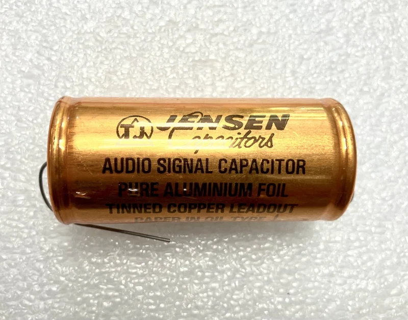 Jensen 2.2uf 630v - Condensatore Carta e Olio in Alluminio