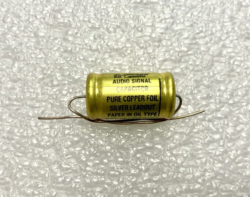Jensen 0.01uf 630v - Condensatore Carta e Olio in Rame