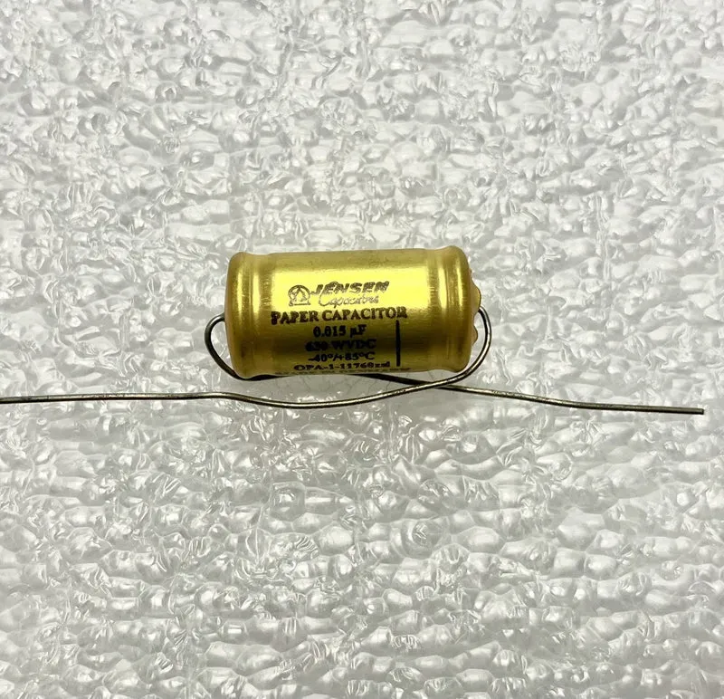Jensen 0.015uf 630v - Condensatore Carta e Olio in Alluminio