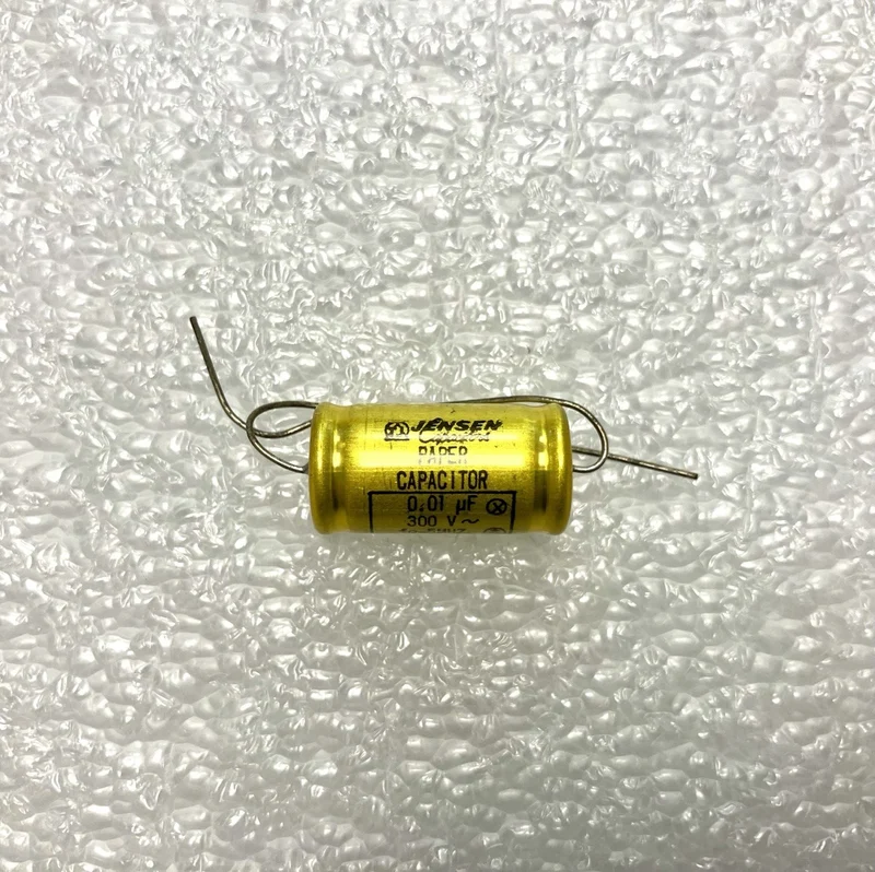 Jensen 0.01uf 300v - Condensatore Carta e Olio in Alluminio